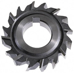 Keo - 5" Diam x 7/16" Width of Cut, 24 Teeth, High Speed Steel Side Milling Cutter - Staggered Teeth, Uncoated - Apex Tool & Supply