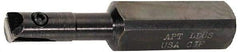 APT - 1-1/16" Min Bore Diam, 6-1/4" OAL, 1" Shank Diam, Indexable Boring Bar - 4" Max Bore Depth, TPG 321 Insert, Screw Holding Method - Apex Tool & Supply