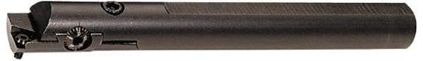 APT - 1-3/16" Min Bore Diam, 9-3/8" OAL, Indexable Boring Bar - 5-1/8" Max Bore Depth, TPGH Insert, Screw Holding Method - Apex Tool & Supply