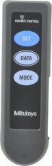 Mitutoyo - Drop Indicator Remote Control - For Use with Digimatic Indicator ID-H - Apex Tool & Supply