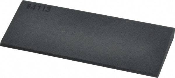 Made in USA - 4-1/2" Long x 1-3/4" Diam x 3/8" Thick, Silicon Carbide Sharpening Stone - Round, Fine Grade - Apex Tool & Supply