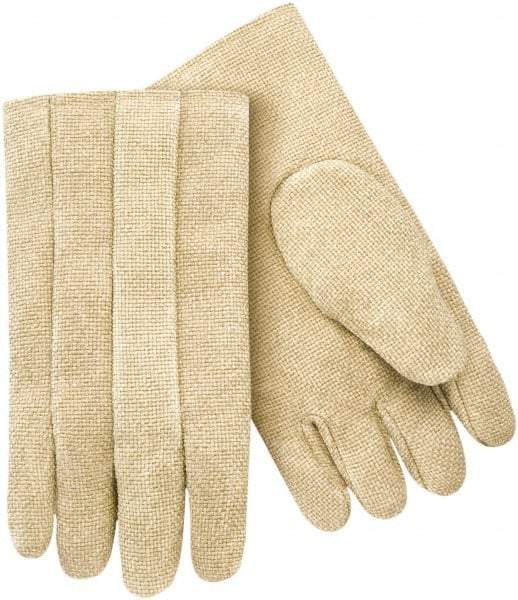 Steiner - Size Universal Wool Lined Fiberglass Heat Resistant Glove - 14" OAL, Slip-On Cuff - Apex Tool & Supply