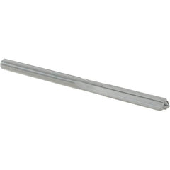 OSG - #19 Solid Carbide Chucking Reamer - Straight Flute, 5/32" Straight Shank, 7/8" Flute Length, 2-3/4" OAL - Apex Tool & Supply