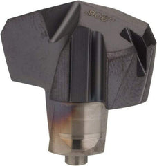 Iscar - Series ICK, 0.906" Diam Grade IC908 140° Replaceable Drill Tip - Carbide, TiAlN Finish, 23 Seat Size, Through Coolant - Apex Tool & Supply