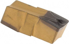 Iscar - 478055GIF Grade IC8250, 4.78mm Cutting Width Carbide Grooving Insert - 13mm Max Depth of Cut, Neutral, 0.55mm Corner Radius, TiCN/Al2O3/TiN Finish - Apex Tool & Supply