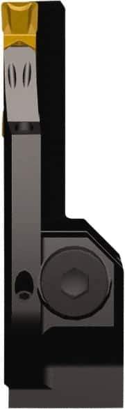 Seco - CFO, External, Left Hand, 2.3" Max Depth of Cut, 5mm Min Groove Width, Indexable Grooving Tool Holder - LC.. 1605.. Insert Compatibility, 1" Shank Height, 1" Shank Width, 6" OAL - Apex Tool & Supply