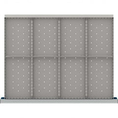 LISTA - 8-Compartment Drawer Divider Layout for 3.15" High Drawers - Apex Tool & Supply