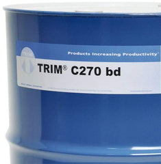Master Fluid Solutions - Trim C270 bd, 54 Gal Drum Cutting Fluid - Synthetic - Apex Tool & Supply