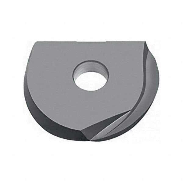 Walter - P3204D25.4 Grade WSP46 Carbide Milling Insert - TiAlN/Al2O3 Finish, 0.1575" Thick, 12.5mm Corner Radius - Apex Tool & Supply
