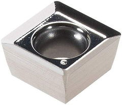 Walter - SPHT060304 G88 Grade WK10 Carbide Milling Insert - Uncoated, 0.1252" Thick, 1/4" Inscribed Circle, 0.4mm Corner Radius - Apex Tool & Supply