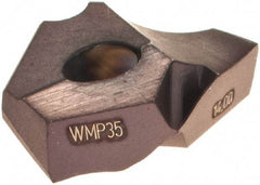 Walter - Series P6003, 14mm Diam Grade WMP35 Replaceable Drill Tip - Carbide, TiAlN Finish - Apex Tool & Supply