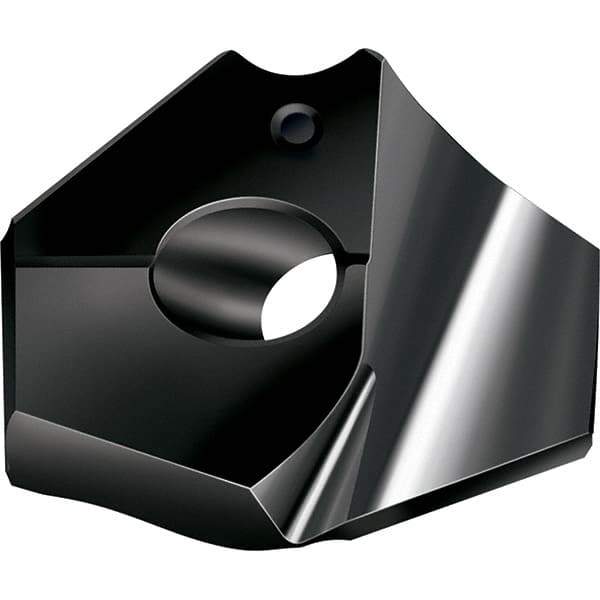 Walter - Series P6004, 15.5mm Diam Grade WNN25 Replaceable Drill Tip - Carbide, ta-C (DLC) Finish - Apex Tool & Supply
