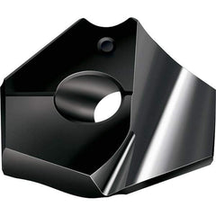 Walter - Series P6004, 15.5mm Diam Grade WNN25 Replaceable Drill Tip - Carbide, ta-C (DLC) Finish - Apex Tool & Supply