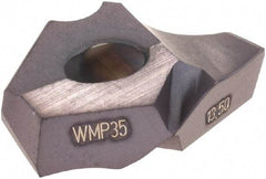 Walter - Series P6003, 17/32" Diam Grade WMP35 Replaceable Drill Tip - Carbide, TiAlN Finish - Apex Tool & Supply