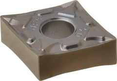 Walter - CNMG431 NF4 Grade WSM10 Carbide Turning Insert - 80° Diamond, 1/2" Inscr Circle, 3/16" Thick, 1/64" Corner Radius - Apex Tool & Supply