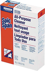 Spic & Span - Box Cleaner - Use on Ceramic Tile, Laminate Surfaces, Linoleum, Quarry Tile, Cement, Concrete, Vinyl Tile, Terra Cotta, Terrazzo, Vinyl Composite Tile (VCT) - Apex Tool & Supply