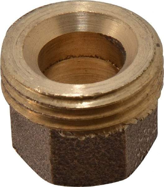 NIBCO - 1/2" Cast Copper Pipe Hose Adapter - C x Hose, Pressure Fitting - Apex Tool & Supply