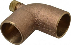 NIBCO - 3/4" Cast Copper Pipe 90° Vent Elbow - C x C, Pressure Fitting - Apex Tool & Supply