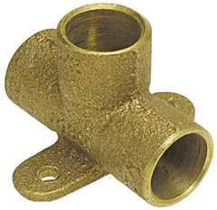 NIBCO - 1/2" Cast Copper Pipe Drop Tee - C x C x C, Pressure Fitting - Apex Tool & Supply