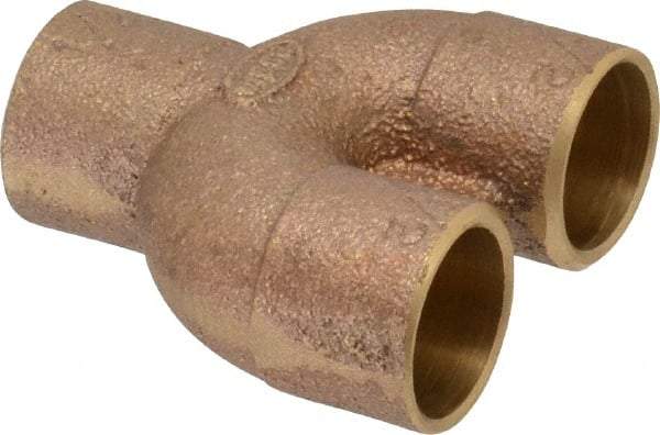 NIBCO - 1/2" Cast Copper Pipe Supply & Return Tee - C x C x C, Pressure Fitting - Apex Tool & Supply