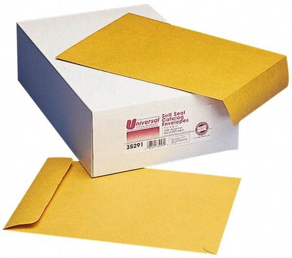 UNIVERSAL - 13" Long x 10" Wide Self Seal Kraft Catalog Envelope - 28 Lb Paper Weight - Apex Tool & Supply