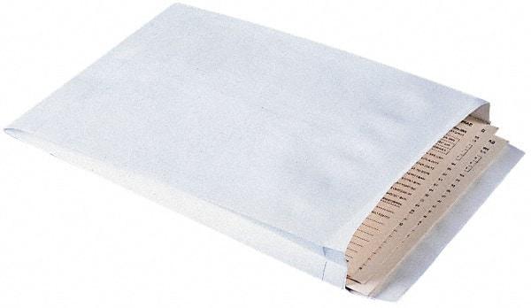 Dupont - 13" Long x 10" Wide Self Seal Tyvek Expansion Envelope - 14 Lb Paper Weight - Apex Tool & Supply