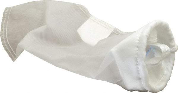 Pentair - 200 Micron, Size 4, 50 GPM Max Flow, High Flow Bag Filter - 4.1 Inch Diameter, 14 Inch Long, 1 Sq. Ft. - Apex Tool & Supply