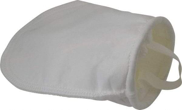 Pentair - 25 Micron, Size 3, 10 GPM Max Flow, High Efficiency Bag Filter - 4.1 Inch Diameter, 8 Inch Long, 1/2 Sq. Ft. - Apex Tool & Supply