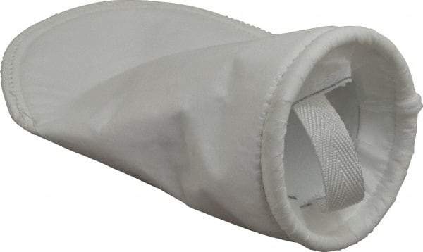 Pentair - 5 Micron, Size 3, 10 GPM Max Flow, High Efficiency Bag Filter - 4.1 Inch Diameter, 8 Inch Long, 1/2 Sq. Ft. - Apex Tool & Supply