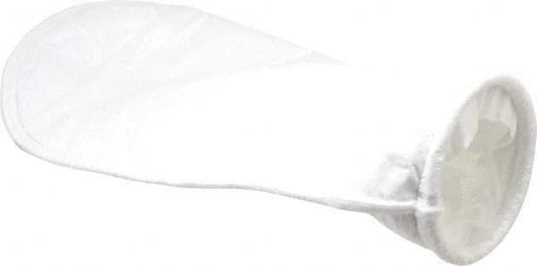 Pentair - 10 Micron, Size 4, 20 GPM Max Flow, High Efficiency Bag Filter - 4.1 Inch Diameter, 14 Inch Long, 1 Sq. Ft. - Apex Tool & Supply