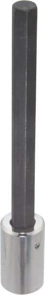 Proto - 1/2" Drive, 1/2" Hex Bit Socket - 7-1/8" OAL, 5-3/8" Bit Length, Long Hex Bit Socket - Apex Tool & Supply
