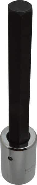 Proto - 1/2" Drive, 17mm Hex Bit Socket - 7-1/4" OAL, 5-1/8" Bit Length, Long Hex Bit Socket - Apex Tool & Supply