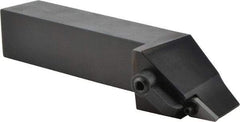 Seco - MVJN, Left Hand Cut, 93° Lead Angle, 1" Shank Height x 1" Shank Width, Negative Rake Indexable Turning Toolholder - 6" OAL, VNMG 332 Insert Compatibility, Series Multi-Directional Turning (MDT) - Apex Tool & Supply