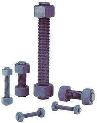 Dan-Loc Bolt & Gasket - 3/4-10 2" OAL Fully Threaded Stud - Stainless Steel, Plain Finish - Apex Tool & Supply