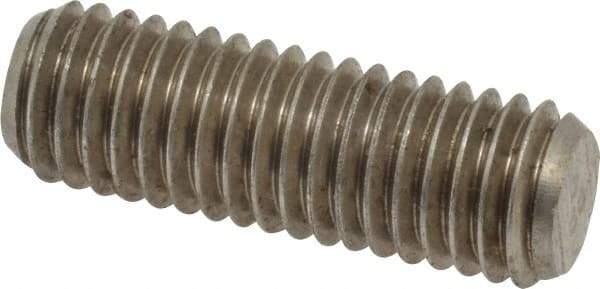 Dan-Loc Bolt & Gasket - 1/2-13 1-1/2" OAL Fully Threaded Stud - Stainless Steel, Plain Finish - Apex Tool & Supply