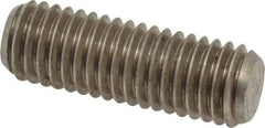 Dan-Loc Bolt & Gasket - 1/2-13 1-1/2" OAL Fully Threaded Stud - Stainless Steel, Plain Finish - Apex Tool & Supply