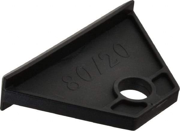 80/20 Inc. - 3" Wide, 1.6" High, Open Shelving Polymer Shelf - Nylon, 1.05" Deep, Use with Series 15 - Apex Tool & Supply