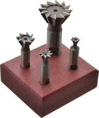 Value Collection - Dovetail Cutter Sets Included Angle: 60 Minimum Cutting Diameter (Inch): 3/8 - Apex Tool & Supply