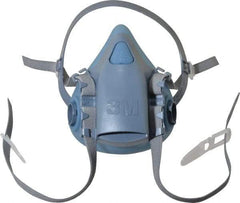 3M - Series 7500, Size M Half Mask Respirator - 4-Point Suspension, Bayonet Connection - Apex Tool & Supply