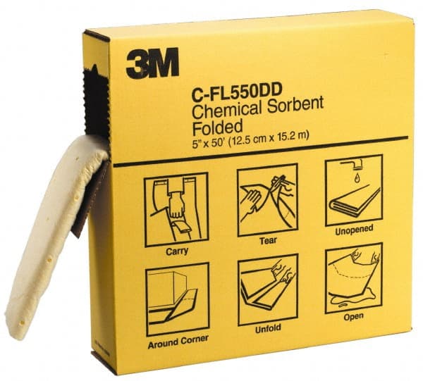 3M - Pads, Rolls & Mats Type: Roll Application: Chemical/Hazmat - Apex Tool & Supply