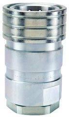 Parker - 1-1/2 NPTF Steel Hydraulic Hose Female Pipe Thread Coupler - 1,000 psi - Apex Tool & Supply