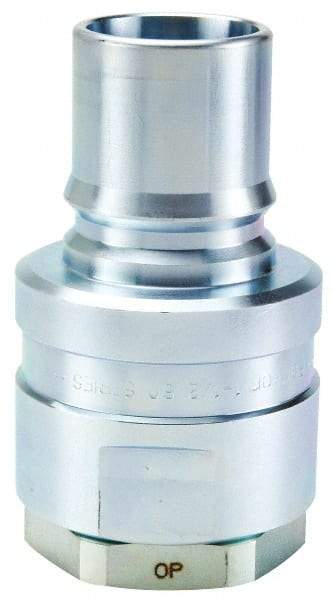 Parker - 1-7/8-12 SAE ORB Steel Hydraulic Hose Female Straight Thread Nipple - 1,000 psi - Apex Tool & Supply