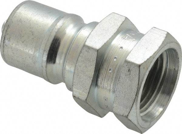 Parker - 3/4-16 SAE ORB Steel Hydraulic Hose Female Straight Thread Nipple - 4,000 psi - Apex Tool & Supply