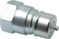 Parker - 3/4 NPTF Steel Hydraulic Hose Female Pipe Thread Nipple - 4,000 psi - Apex Tool & Supply
