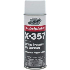 Lubriplate - 11 oz Aerosol Lithium Extreme Pressure Grease - Black, Extreme Pressure, 250°F Max Temp, NLGIG 1, - Apex Tool & Supply