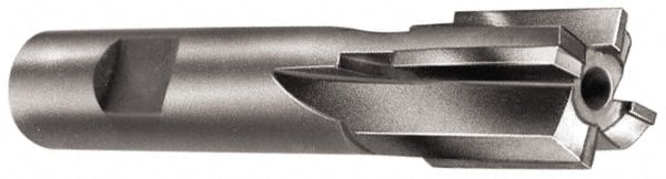 Made in USA - 1-3/4", 1-1/2" LOC, 1-1/4" Shank Diam, 4-1/2" OAL, 6 Flute, Carbide-Tipped Square End Mill - Apex Tool & Supply