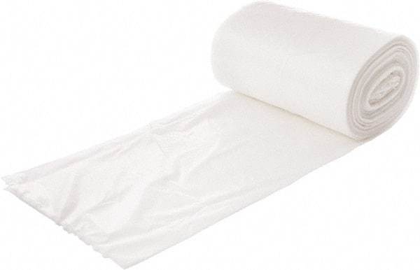 Rubbermaid - 1.2 mil Thick, Household/Office Trash Bags - Linear Low-Density Polyethylene (LLDPE), 37" Wide x 44" High, Clear - Apex Tool & Supply