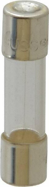 Cooper Bussmann - 250 VAC, 32 VDC, 0.2 Amp, Fast-Acting Miniature Glass Fuse - 20mm OAL, 10 at 125 V kA Rating, 5mm Diam - Apex Tool & Supply