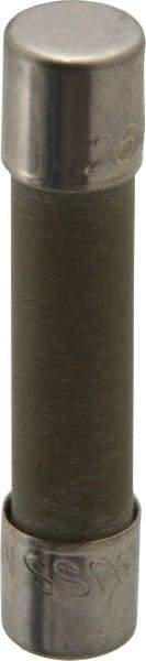Cooper Bussmann - 250 VAC, 3 Amp, Time Delay Miniature Ceramic Fuse - 1-1/4" OAL, 1/4" Diam - Apex Tool & Supply