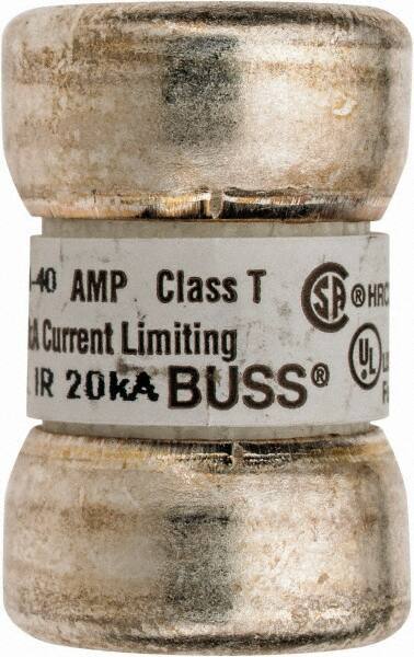 Cooper Bussmann - 160 VDC, 300 VAC, 40 Amp, Fast-Acting General Purpose Fuse - 7/8" OAL, 20 at DC, 200 at AC (RMS) kA Rating, 9/16" Diam - Apex Tool & Supply